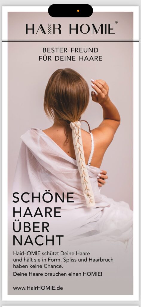 Lange Haare vor dem nächtlichen Verknoten schützen