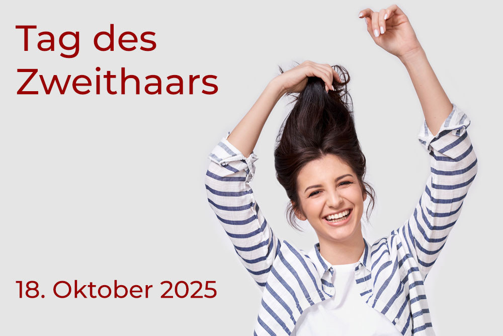 20. Tag des Zweithaars: 18.10.2025